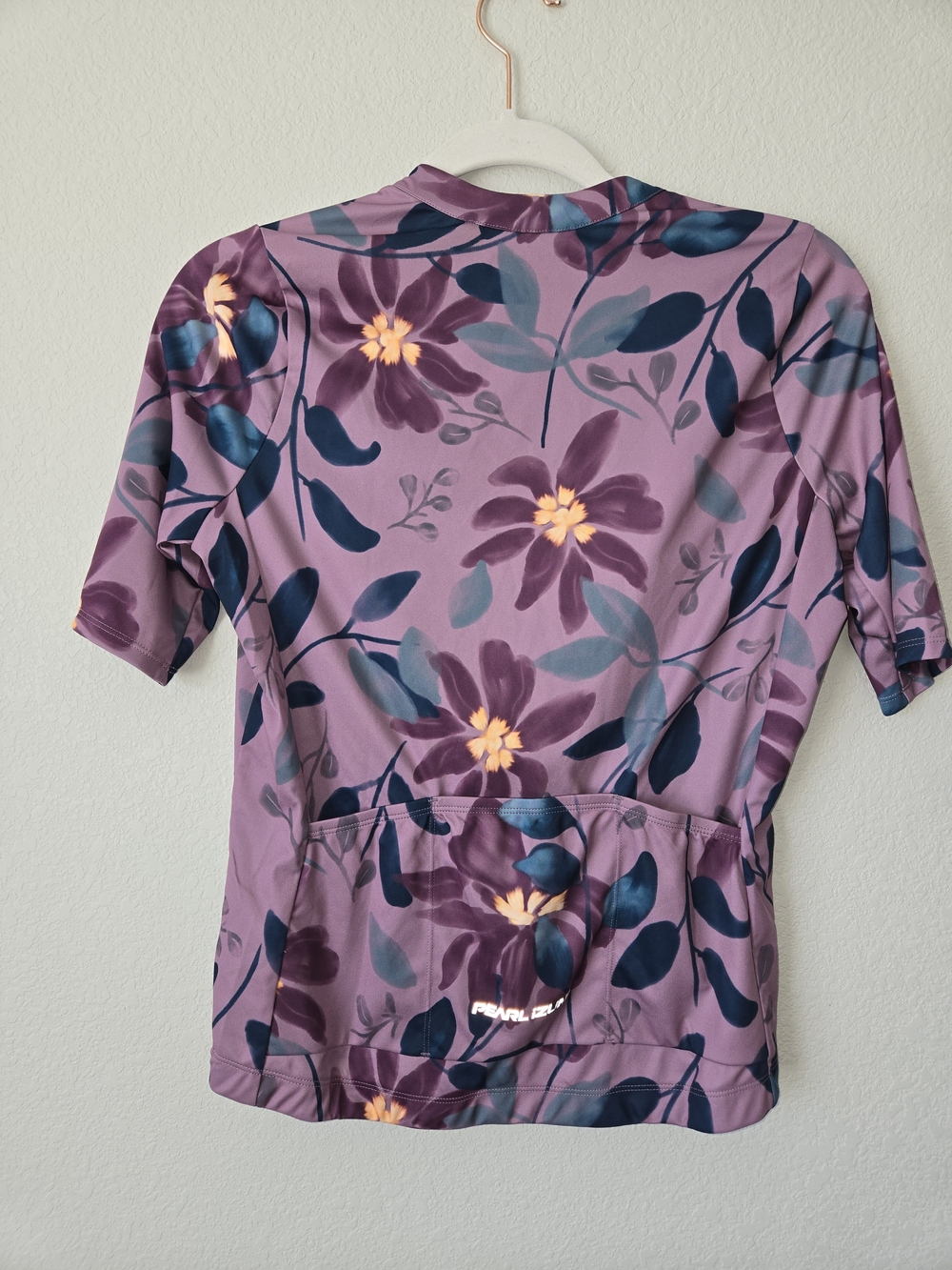 Pearl Izumi Women's Purple Floral Cycling Jersey - Picture 8 of 12